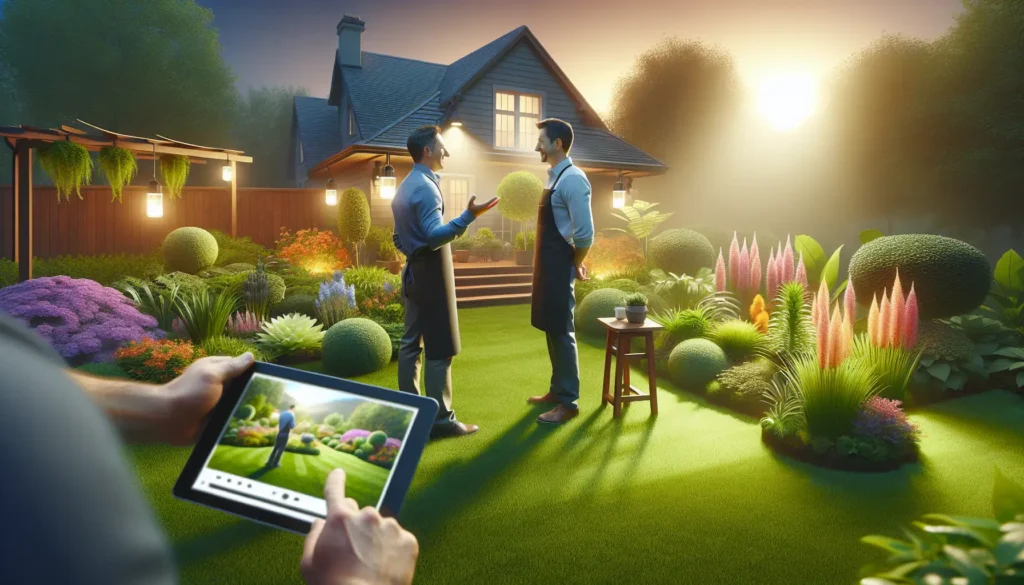 landscaping upselling
